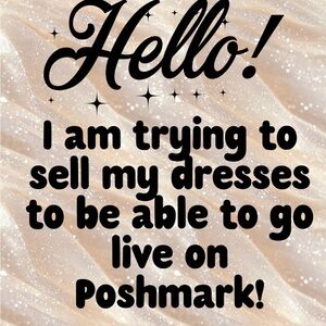 FLYER- I am new to Poshmark and trying to be able to go live